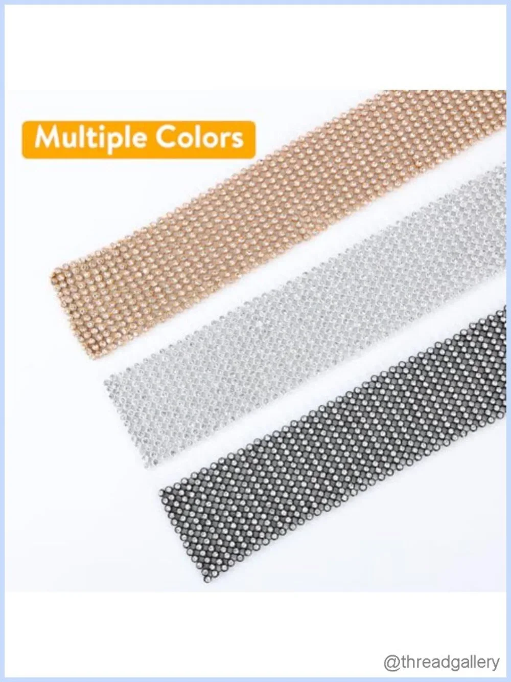Sequin Neck Tie Scarf Metallic Neckerchief for Evening Party Dresses